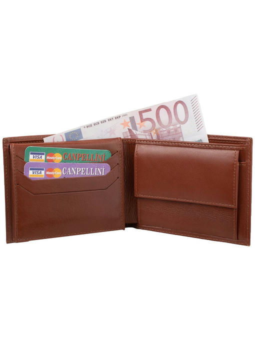 Мужское кожаное портмоне CANPELLINI — изображение 5