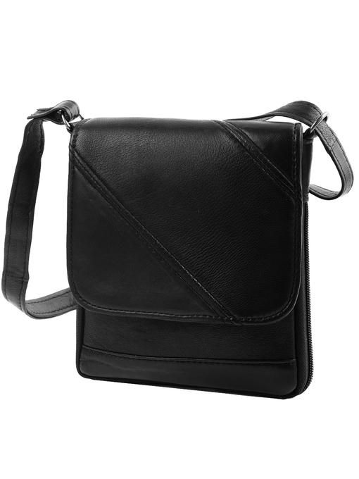 Мужская кожаная мини-сумка "TuNoNа"