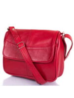 Женская кожаная мини-почтальонка TUNONA