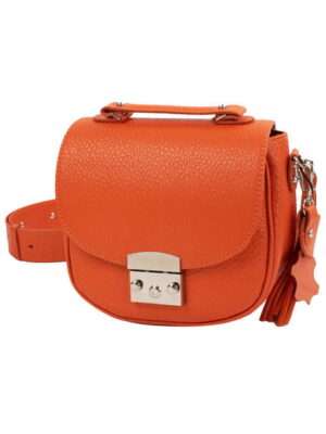 Женская кожаная сумка-клатч