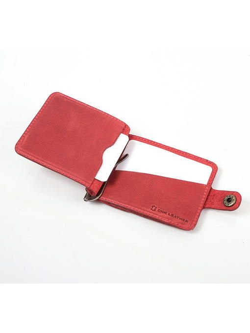 Зажим для купюр женский кожаный — изображение 7