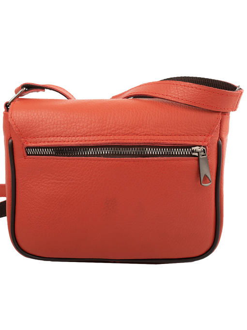 Женская кожаная мини-почтальонка "TuNoNа" — изображение 3