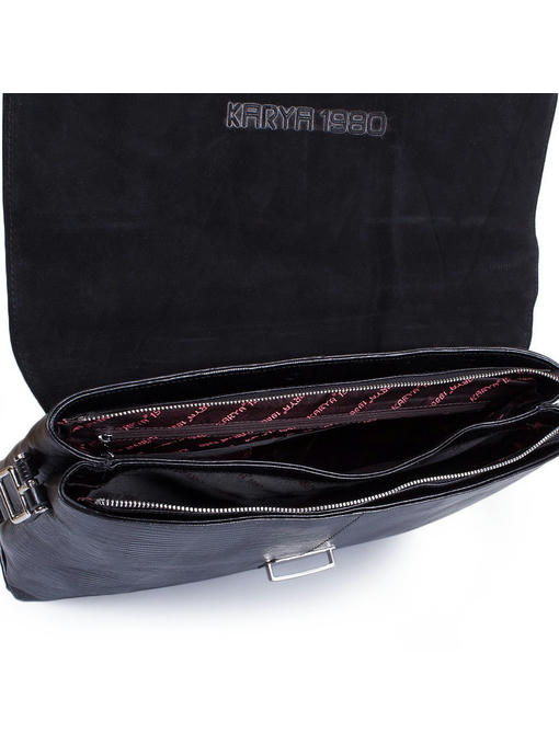 Портфель мужской кожаный KARYA — изображение 7