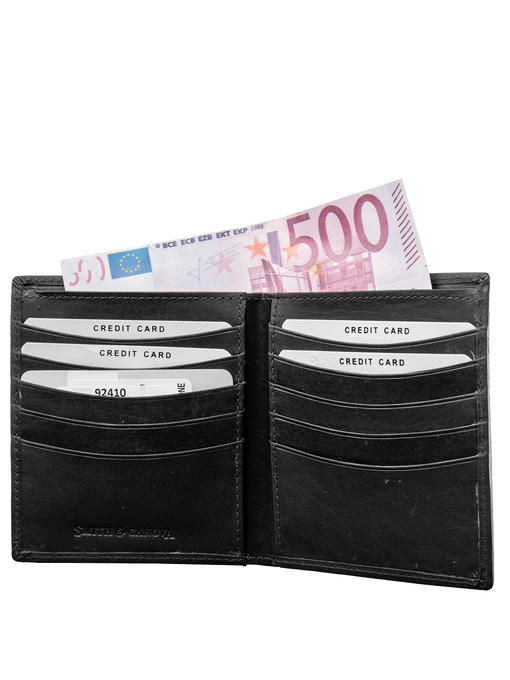 Кошелек мужской кожаный SMITH&CANOVA — изображение 5