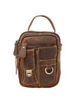 Мужская кожаная сумка через плечо BUFFALO BAGS