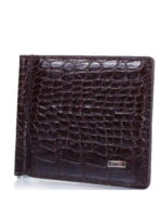 Зажим для купюр мужской кожаный GRASS