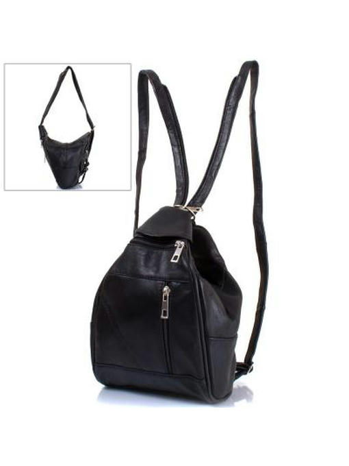 Женский кожаный мини- рюкзак TUNONA