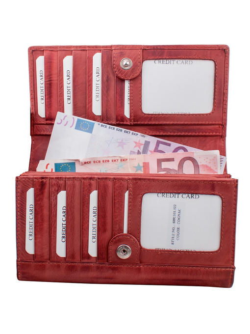 Кошелек женский кожаный LINDENMANN — изображение 5