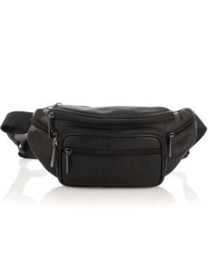 Мужская кожаная поясная сумка BUFFALO BAGS