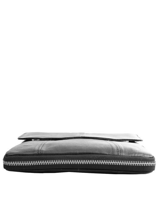 Мужская кожаная сумка-почтальонка TUNONA — изображение 6