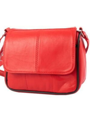 Женская кожаная мини-почтальонка TUNONA