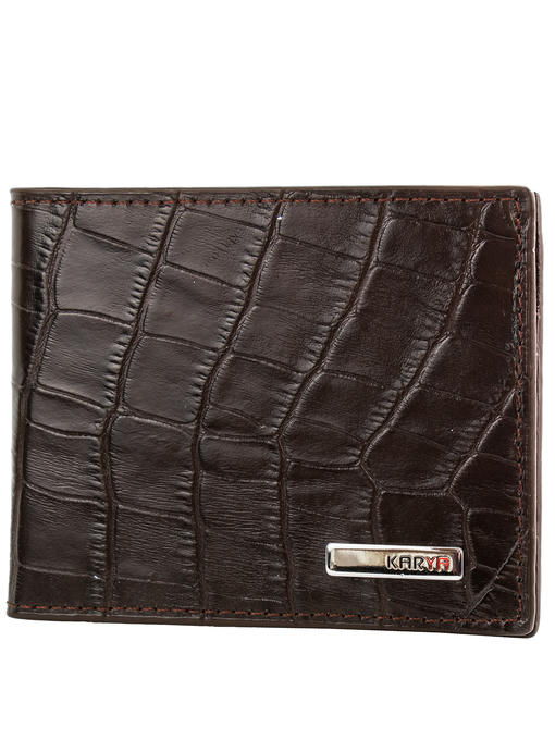 Мужское кожаное портмоне KARYA — изображение 2