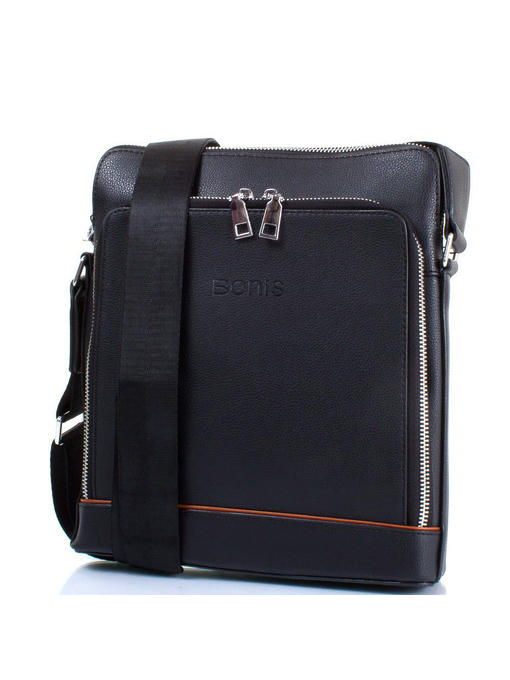 Сумка-планшет мужская из качественного кожезаменителя BONIS — изображение 2