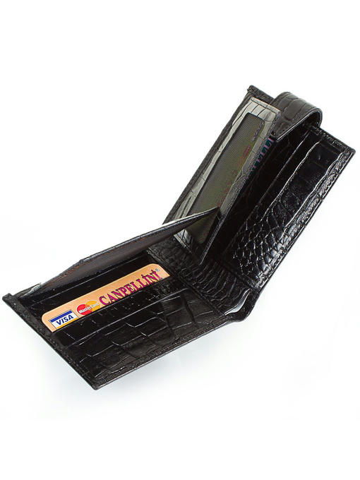 Мужской кожаный кошелек CANPELLINI — изображение 5