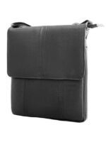 Мужская кожаная сумка-почтальонка TUNONA