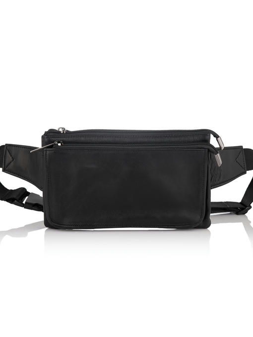 Мужская кожаная поясная сумка BUFFALO BAGS — изображение 3