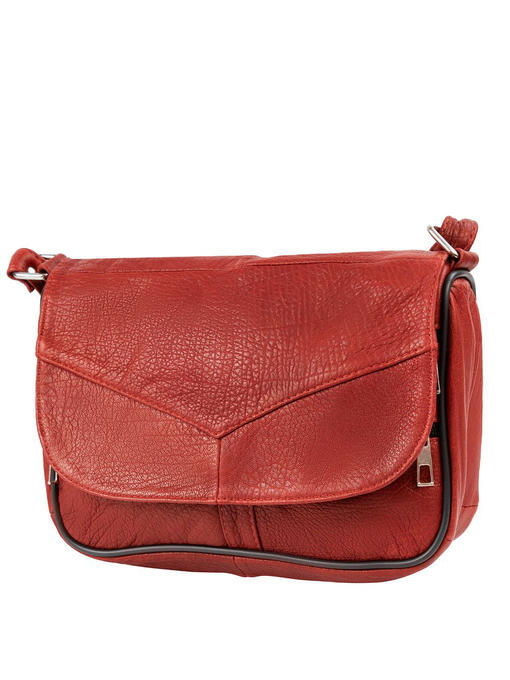 Женская кожаная мини-почтальонка TUNONA — изображение 2