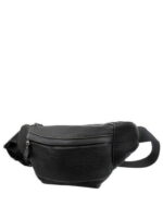 Сумка поясная кожаная