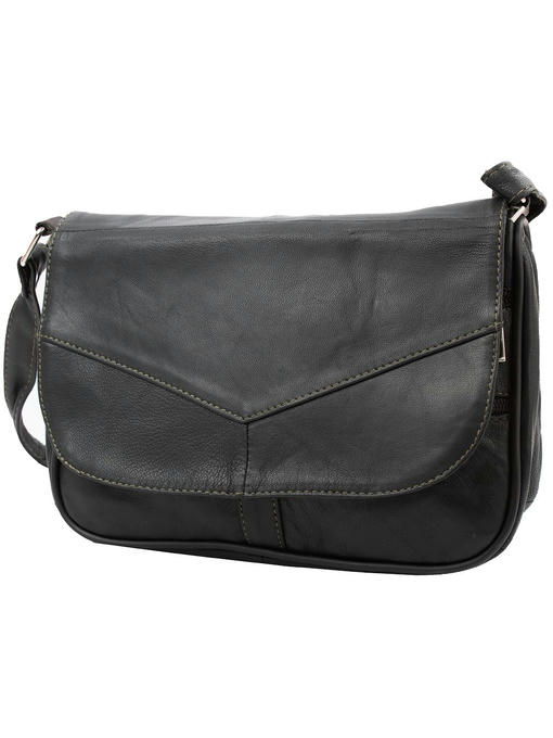 Женская кожаная мини-почтальонка TUNONA — изображение 2