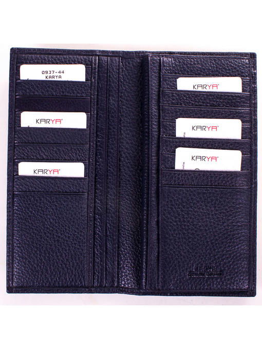 Мужское кожаное портмоне KARYA — изображение 5