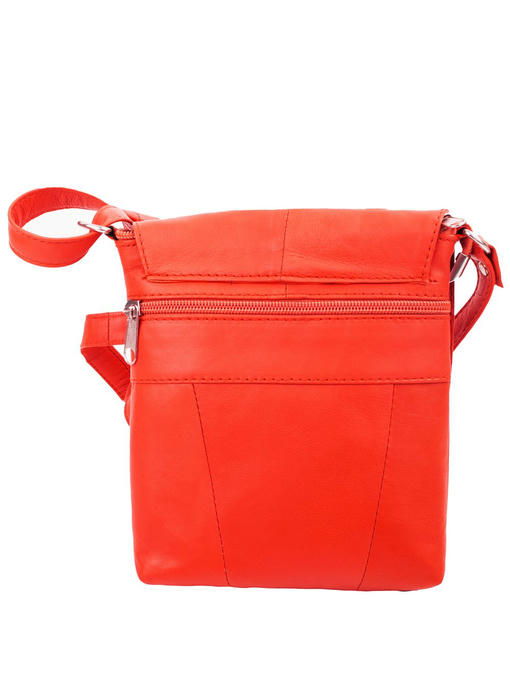 Кожаная мини-почтальонка TUNONA — изображение 4