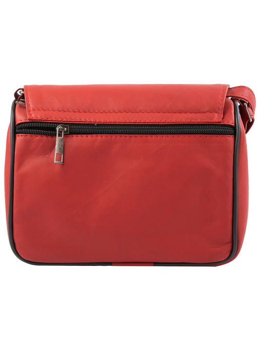 Женская кожаная мини-почтальонка TUNONA — изображение 4