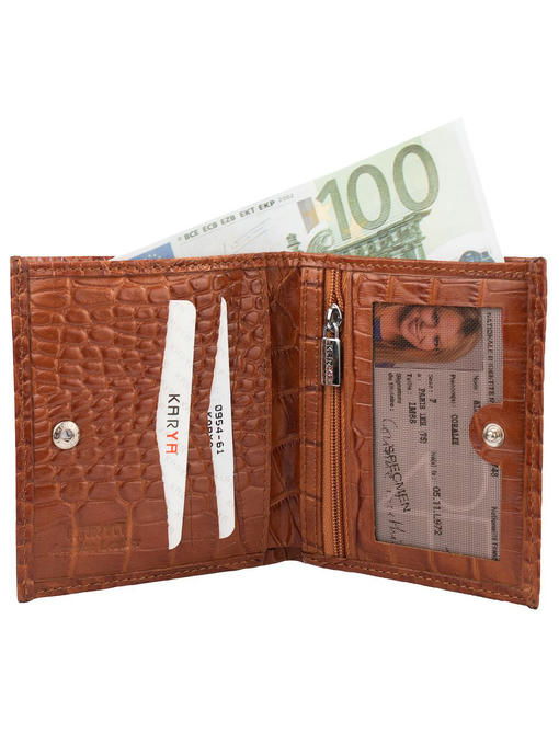 Портмоне мужское кожаное KARYA — изображение 5