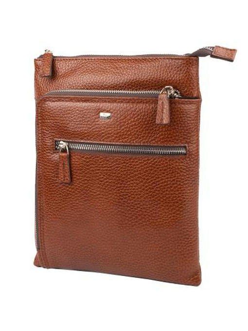 Кожаная мужская сумка через плечо DESISAN