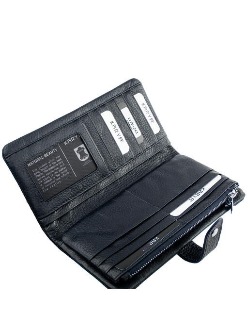 Женский кожаный кошелек KARYA — изображение 5