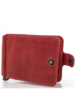 Зажим для купюр женский кожаный