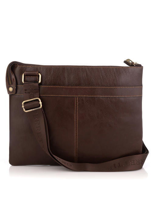 Мужская кожаная сумка через плечо GIORGIO FERRETTI — изображение 4