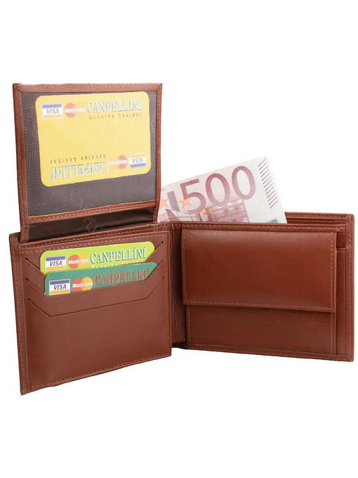 Мужское кожаное портмоне CANPELLINI — изображение 6