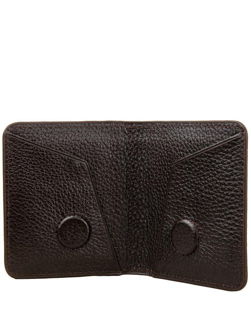 Мужское кожаное портмоне с кредитницей DESISAN — изображение 4