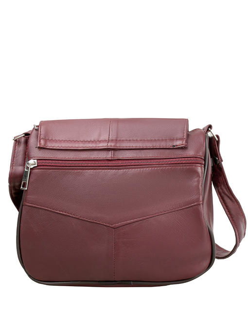 Женская кожаная мини-почтальонка TUNONA — изображение 4