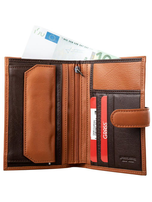 Мужское кожаное портмоне GRASS — изображение 5