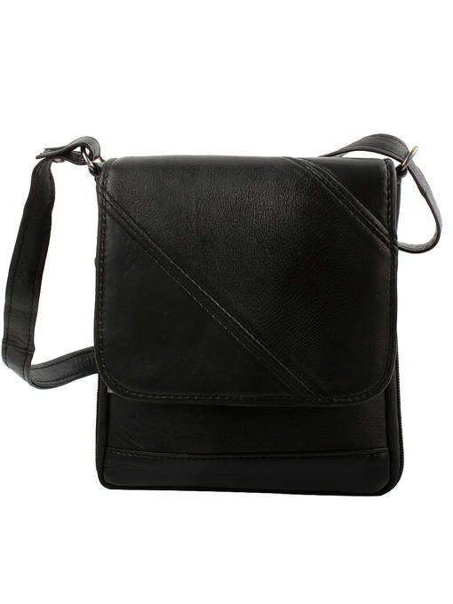 Мужская кожаная мини-сумка "TuNoNа" — изображение 2