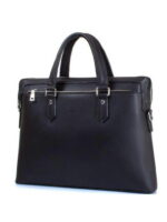 Мужская сумка из качественного кожезаменителя с карманом для ноутбука с диагональю экрана до 12,6" BONIS