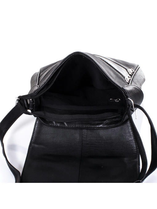 Женская кожаная сумка-почтальонка TUNONA — изображение 6