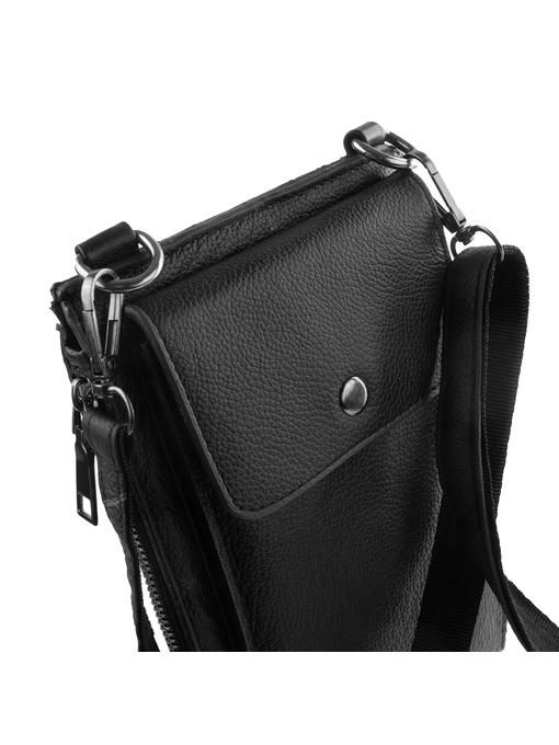 Мужская кожаная мини-сумка "TuNoNа" — изображение 5