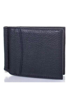 Мужской кожаный зажим для купюр CANPELLINI