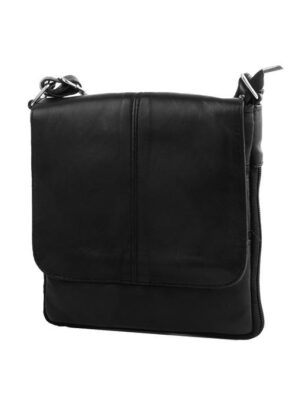 Мужская кожаная почтальонская сумка "TuNoNа"