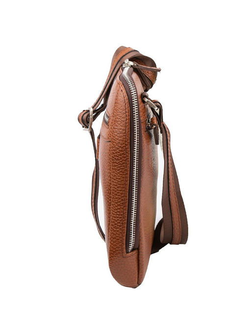 Кожаная мужская сумка через плечо DESISAN — изображение 5