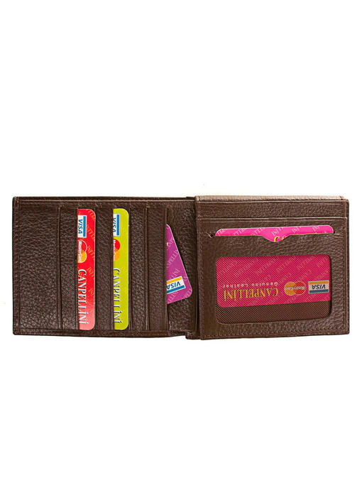 Мужской кожаный кошелек CANPELLINI — изображение 6