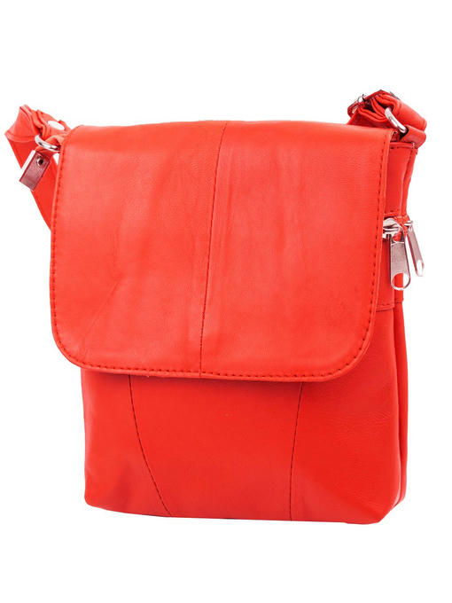 Кожаная мини-почтальонка TUNONA — изображение 2