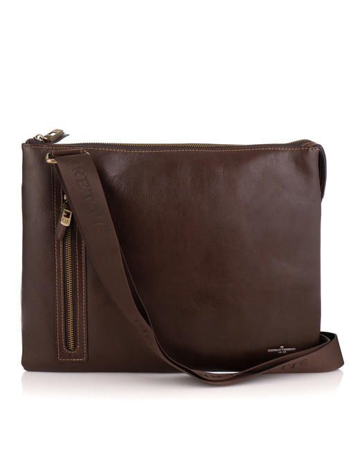 Мужская кожаная сумка через плечо GIORGIO FERRETTI — изображение 3