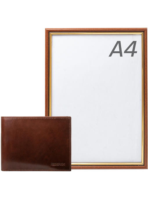 Кожаный мужской кошелек REDBRICK — изображение 7