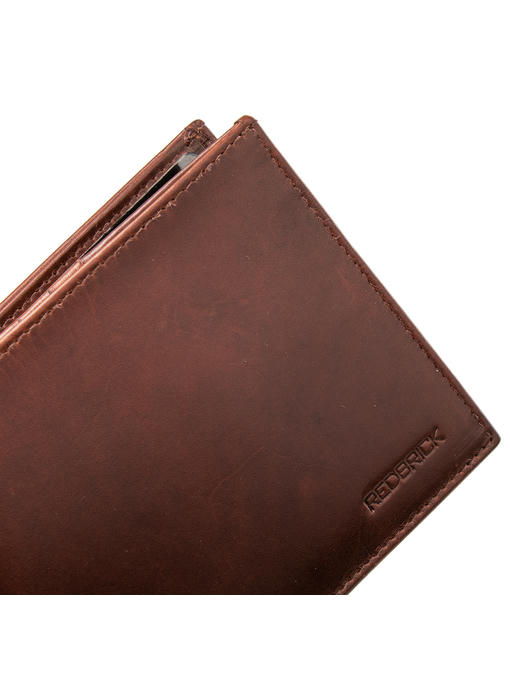 Кожаный мужской кошелек REDBRICK — изображение 6