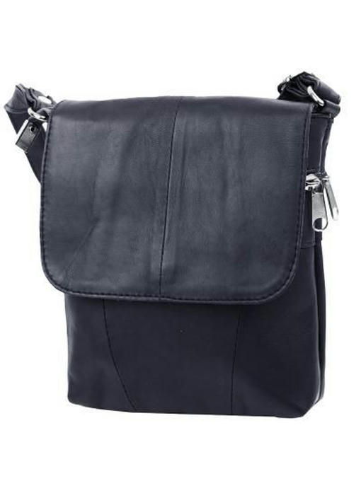 Кожаная мини-почтальонка TUNONA