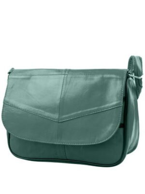 Женская кожаная мини-почтальонка TUNONA