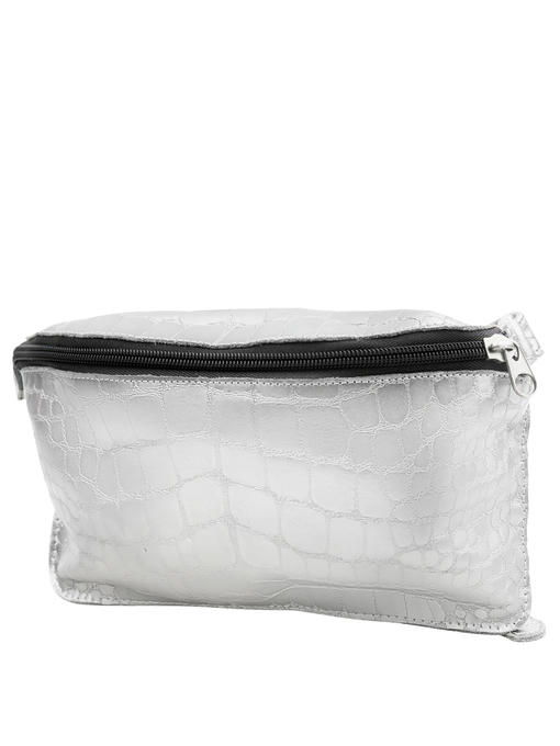 Женская дизайнерская кожаная сумка поясная — изображение 2